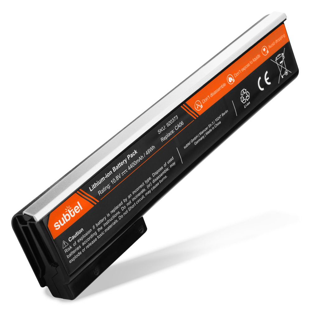 Akku tietokoneeseen HP ProBook 650 G1, 640 G1, 645 GO, 645 G1, 655 G1, CA06, CA06XL - 10.8V - 11.1V 4400mAh tuotemerkiltä subtel