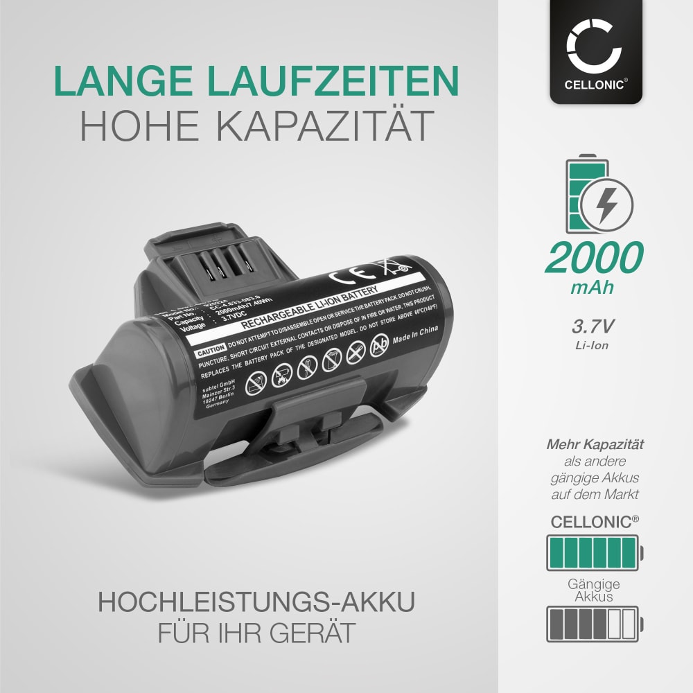 Akku für Karcher WV5, WV50, WV 5 Plus, WV55