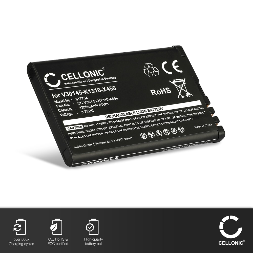 Batterie 1300mAh pour Siemens Gigaset SL930, SL930A