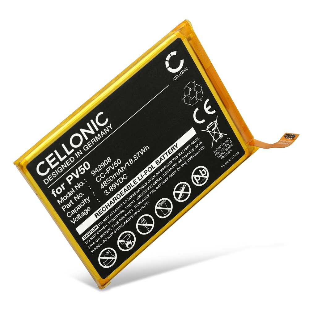 Batteri PV50 for Motorola Moto G73 5G - XT2237 4850mAh fra CELLONIC