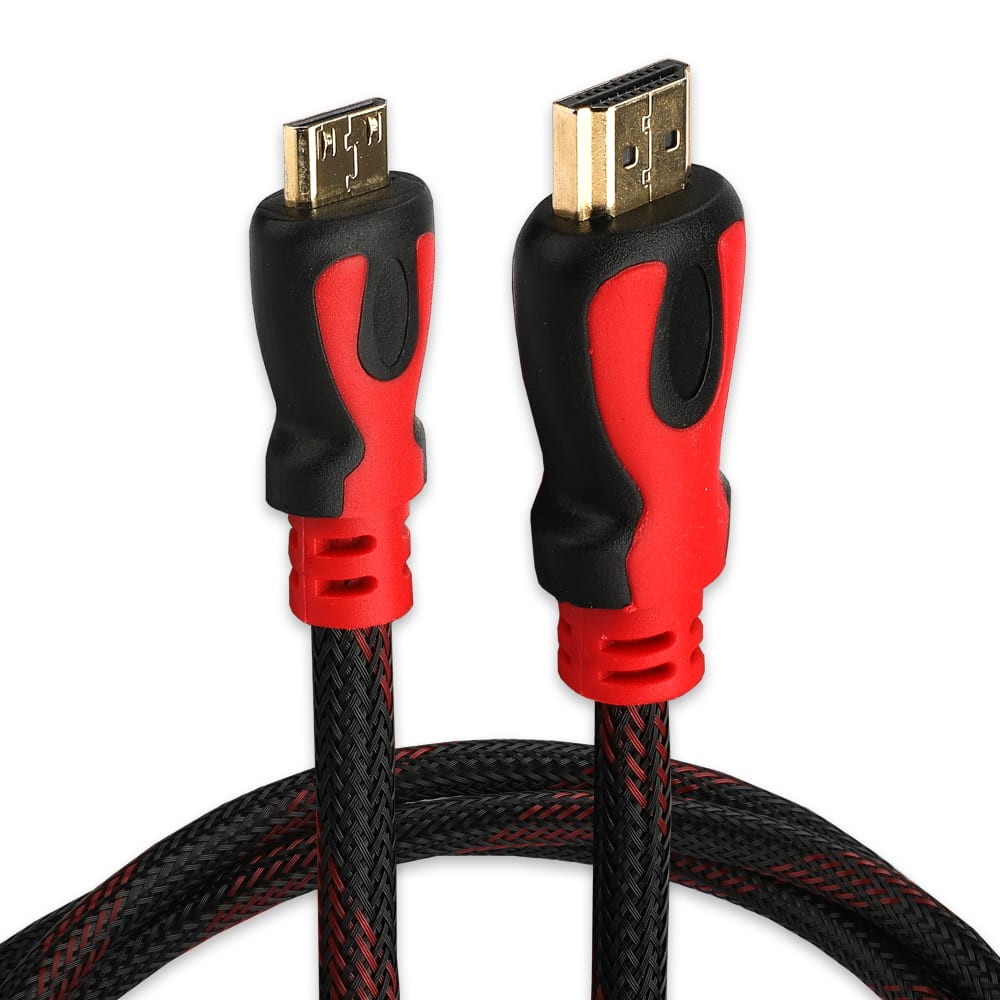 HDMI cable (1.5m, mini HDMI)  for Medion LifeTab E10311 / E10315 / E7311 / P8912 / S10345 / P10341