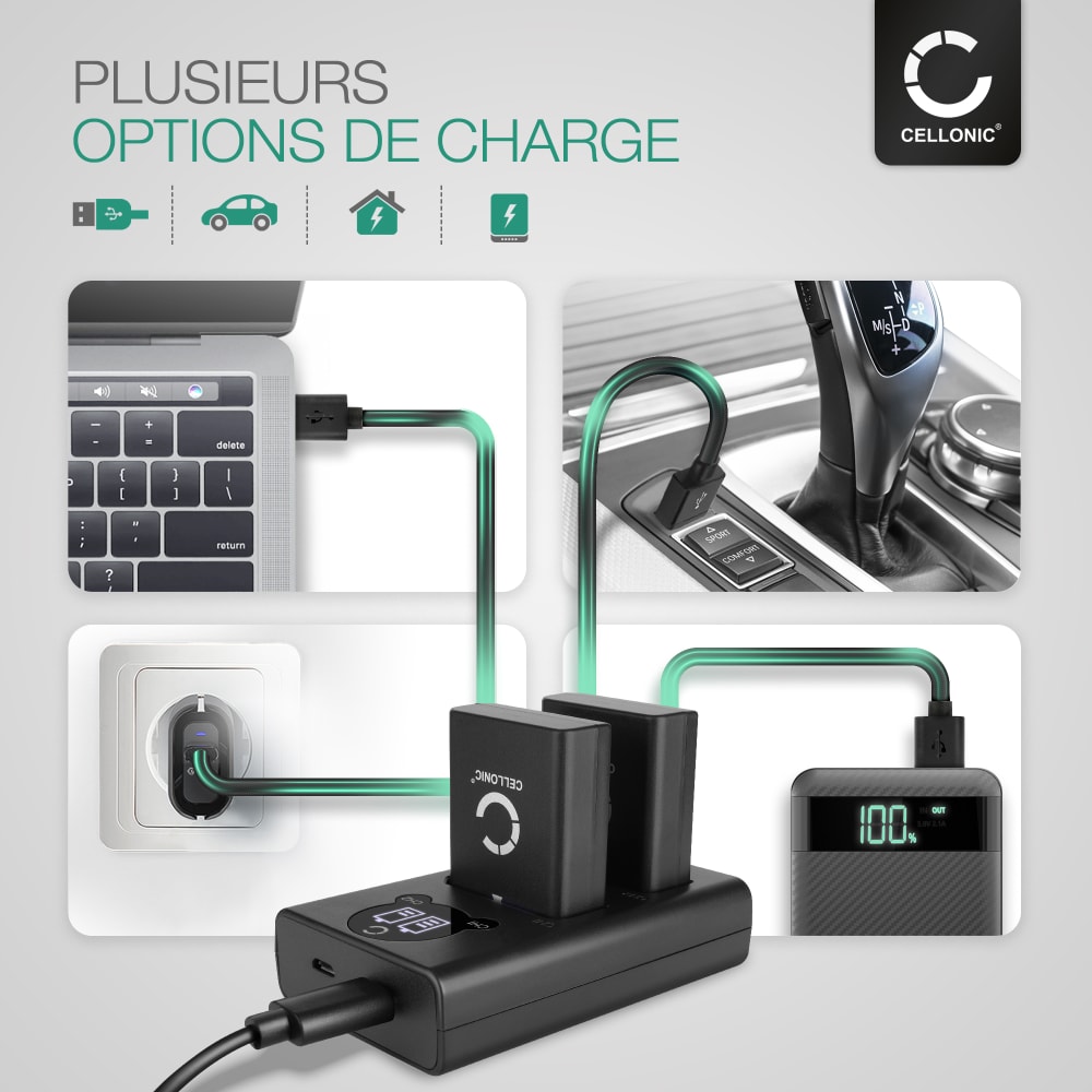 Tempered Glass Screen Protector 3-Pack For Nikon D3500/D3400 & Canon SX530/SX540