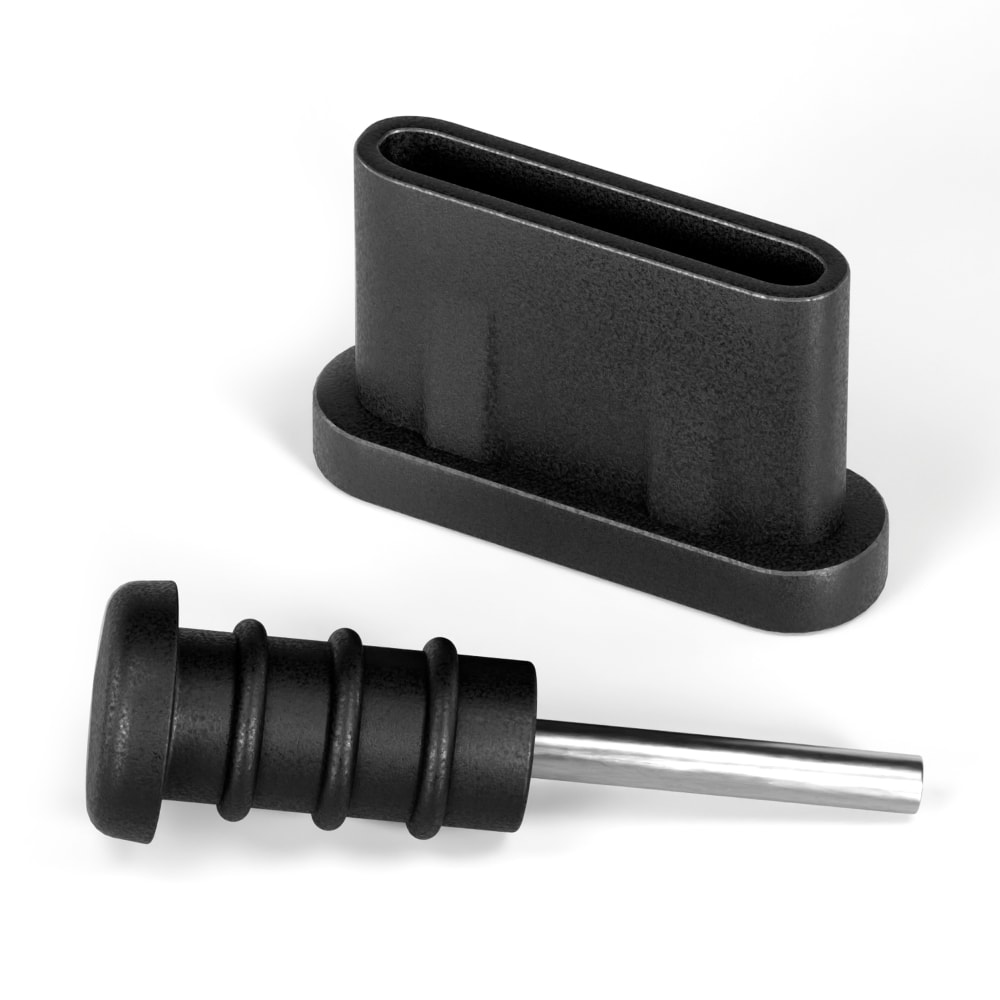 Universal Dust Cover for USB-C and 3.5mm audio connector