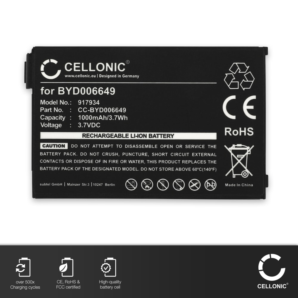 Batterie de remplacement pour Philips Avent SCD630/37, SCD620/26