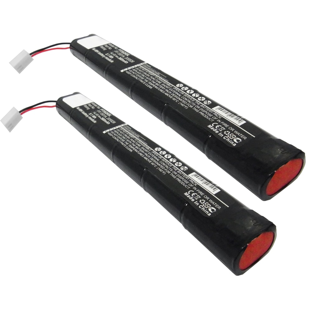 14.4V PA-BT-500 2x Ersatz Akku für Brother PocketJet PJ-623, PJ-663, PJ-673, PJ-622 Drucker Ersatzakku - 360mAh Batterie für kompakte Fotodrucker / mobile Etikettendrucker