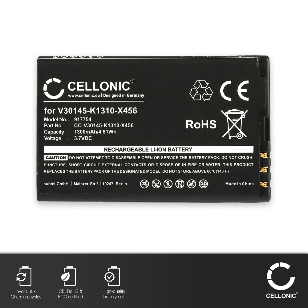 Batterie 1300mAh pour Siemens Gigaset SL930, SL930A