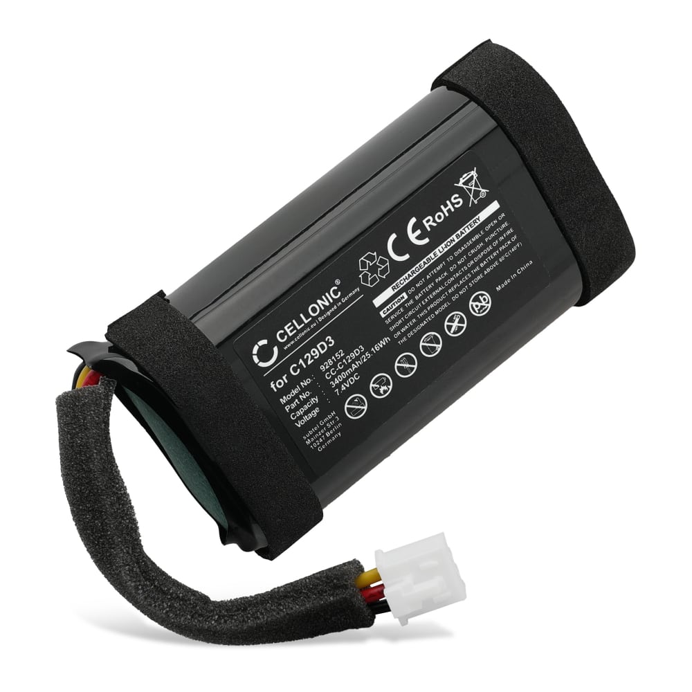 Batteri for Bang & Olufsen BeoPlay A1, C129D3 3400mAh fra CELLONIC