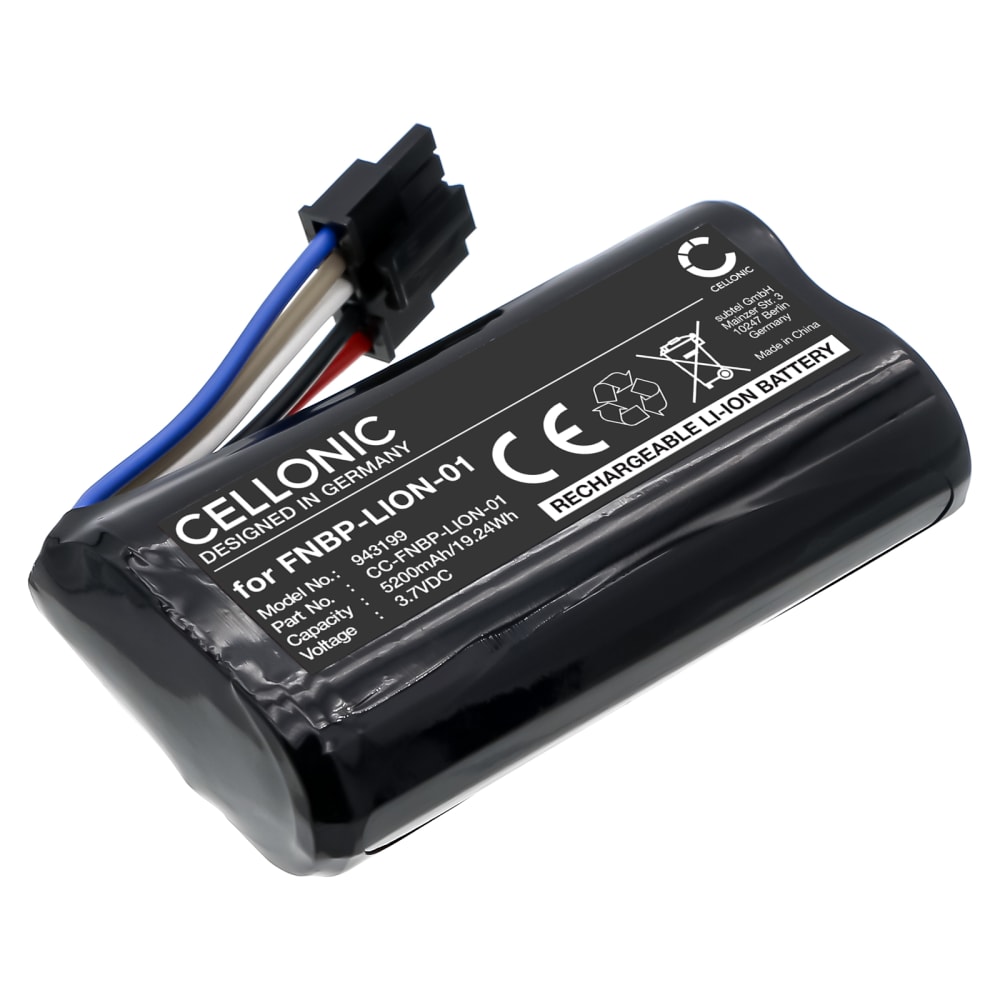 Batteri for Fluke Networks LinkIQ Cable Network Tester (LIQ-100) 5200mAh 3.7V fra CELLONIC