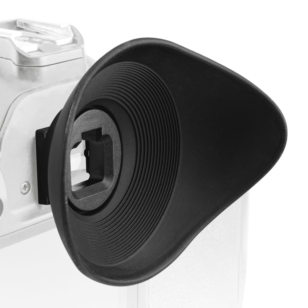 CELLONIC® Zoeker oogschelp voor brilgebruiker: Eyeshell vervanging/ reserve opzetstuk compatibel met Sony Alpha 7, Alpha 9, Alpha 9 II Eyecup Viewfinder camera oculaire glasses