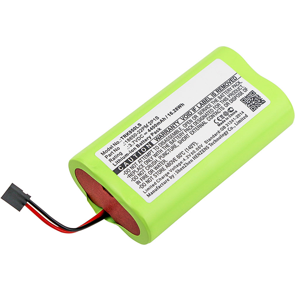 Akku tuotteeseen TRELOCK LS 950 - 18650-22PM 2P1S, 4400mAh, 3.7V vara-akku