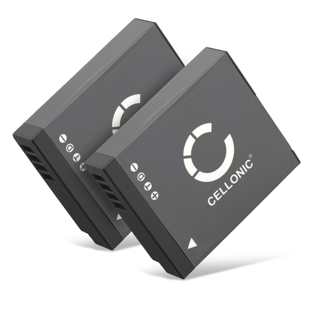 2x Batteri for Panasonic Lumix DMC-GF7, DMC-GX7, DMC-GM1, DMC-GM5, DMC-LX15, DC-GX800 Kameraer 600mAh fra subtel