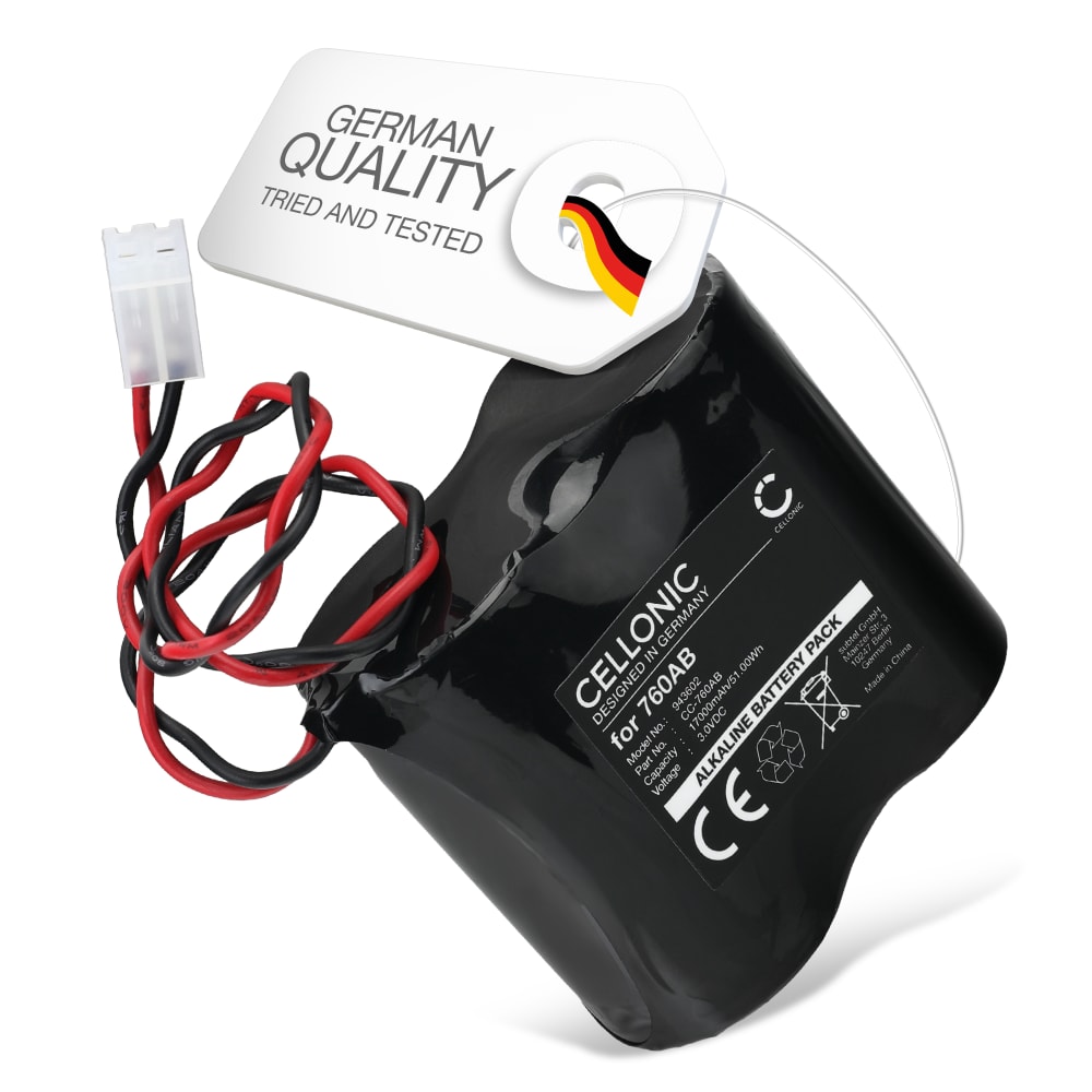 Batteri till Abus FU2986, FU8220 FU8220, FU2986 (17000mAh, 3.0V) från CELLONIC