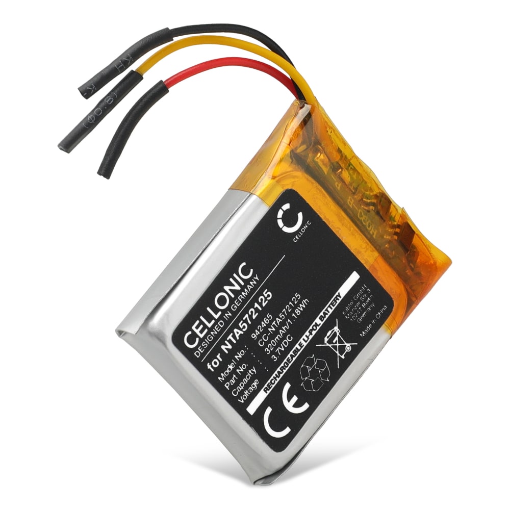 Batteri for Rode Wireless GO NTA572125 (320mAh, 3.7V) fra CELLONIC