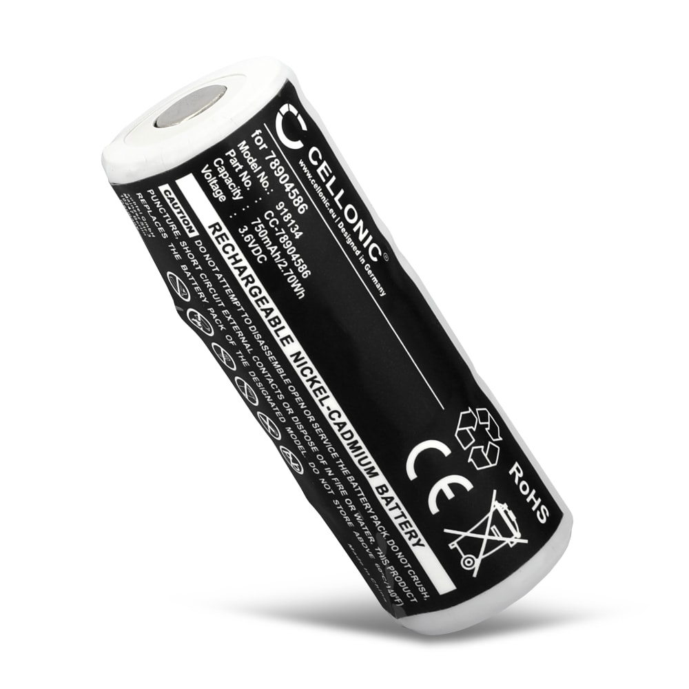 Batterij compatibel met Cardinal Medical CJB-191 Diversified Medical N N36751 Welch Allyn 11720 - 750mAh vervangende accu reservebatterij extra energie