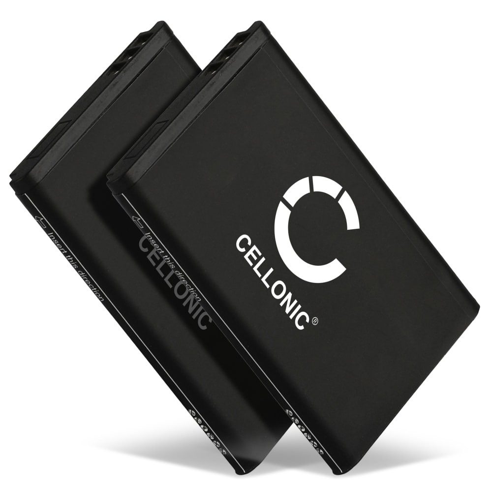 2x Batteri for Telekom M65, Sinus 806, Snom M65, Telefunken FHD 170/5 1200mAh fra CELLONIC