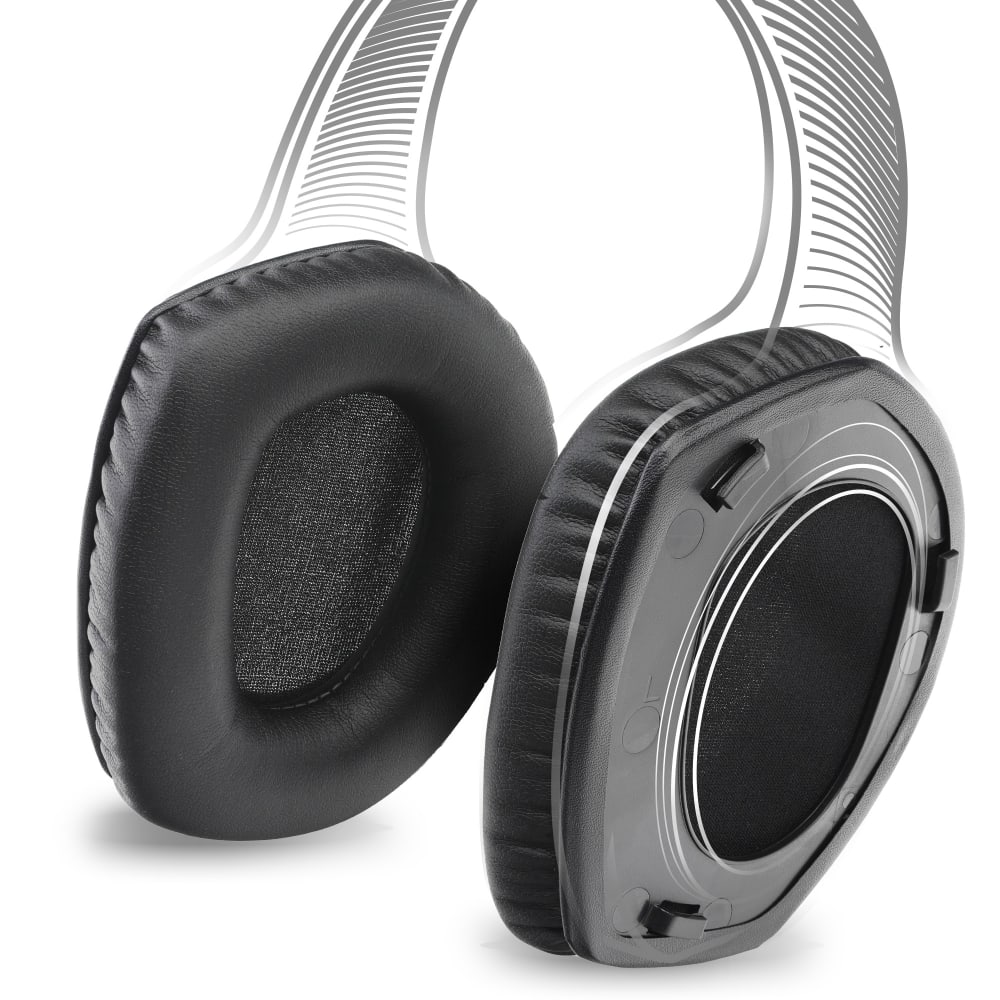 subtel Erstatningsøreputer for Sennheiser RS175, RS195, RS185, RS165, HDR165, HDR175, HDR185, HDR195 hodetelefondeksler ♥ Myke skumøreputer til over-ear hodetelefoner / øreklokker!