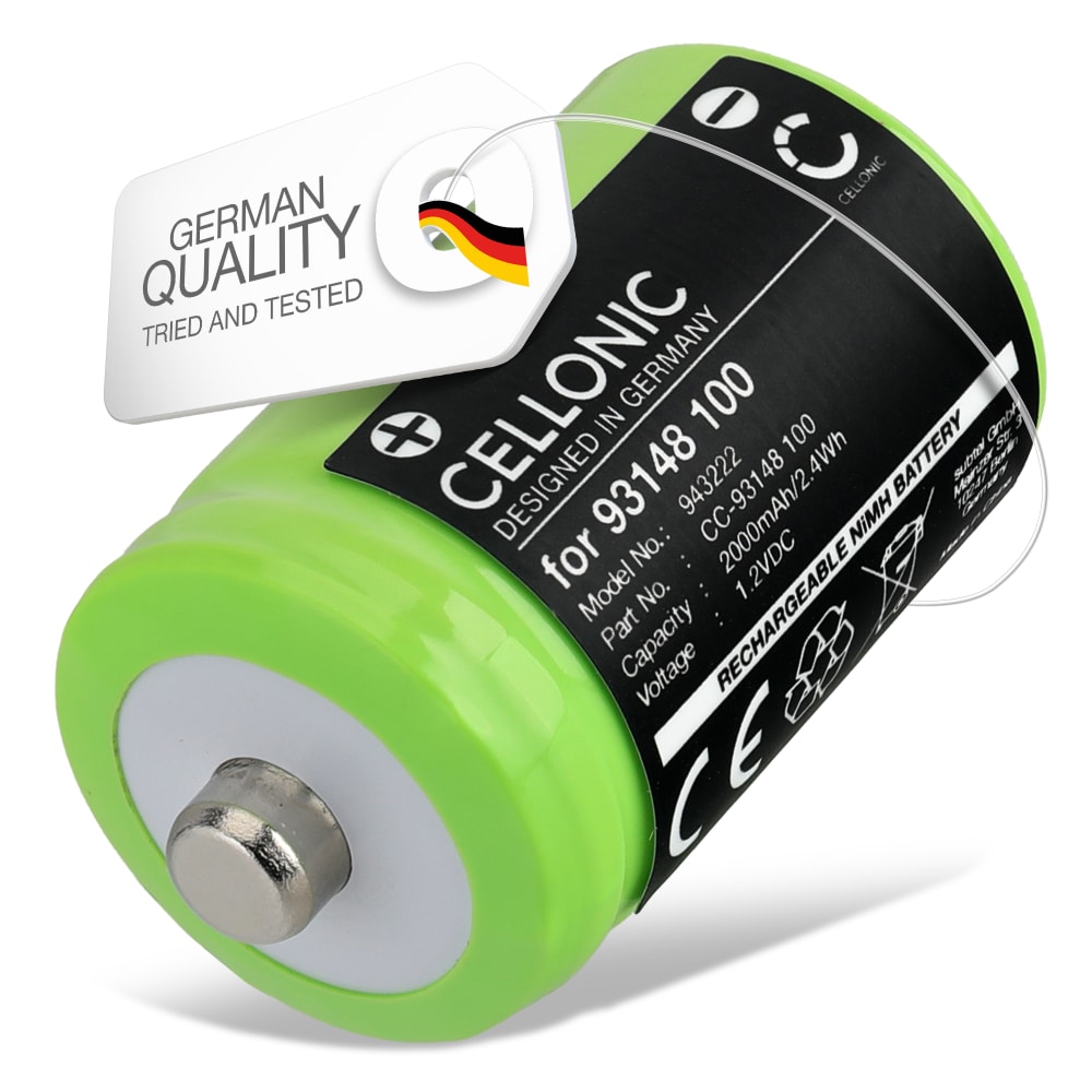 Batteri for Wahl 7060, 9020, 9326, 9816, 9916, 9918, 9920, 9925, 9940 2000mAh fra CELLONIC