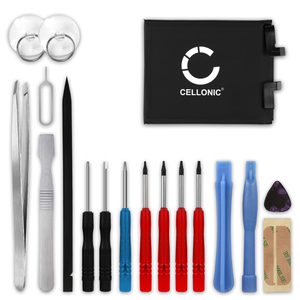 CELLONIC® Phone Battery Replacement for Xiaomi Mi 11 + 17-Tool Phone Repair Kit - BM4X 4300mAh