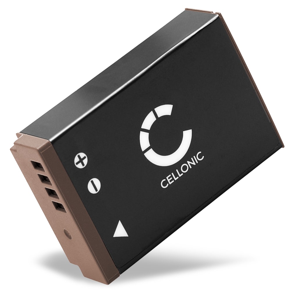 Batteri med typ C input for Canon EOS 100D, EOS Kiss X7, EOS M, EOS M10, EOS M100, EOS M2, EOS M50 LP-E12 (750mAh, 7.4V) fra CELLONIC