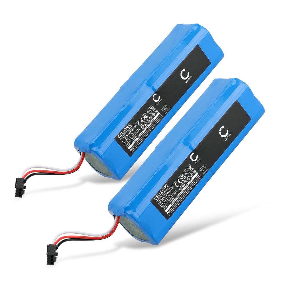 2x Batteri for Roidmi Eve Plus, Proscenic M7 Pro, M8 Pro, LDS M7 Pro, Xiaomi Viomi S9, Lydsto R1 Pro, T1 Pro, Arnagar S8 pro 2x5200mAh fra CELLONIC