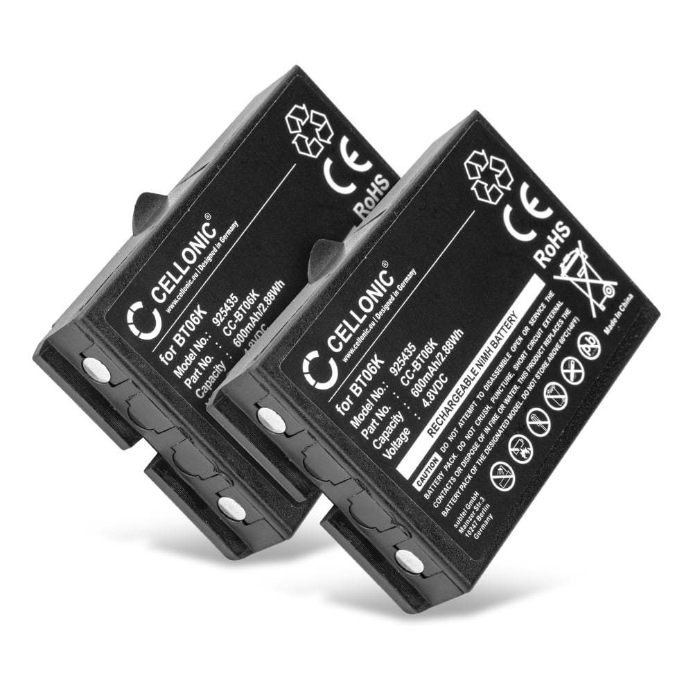 2x Batteri for Ikusi TM70, Ikusi T70-1, Ikusi T70-2, Ikusi T71, BT06K 600mAh fra subtel