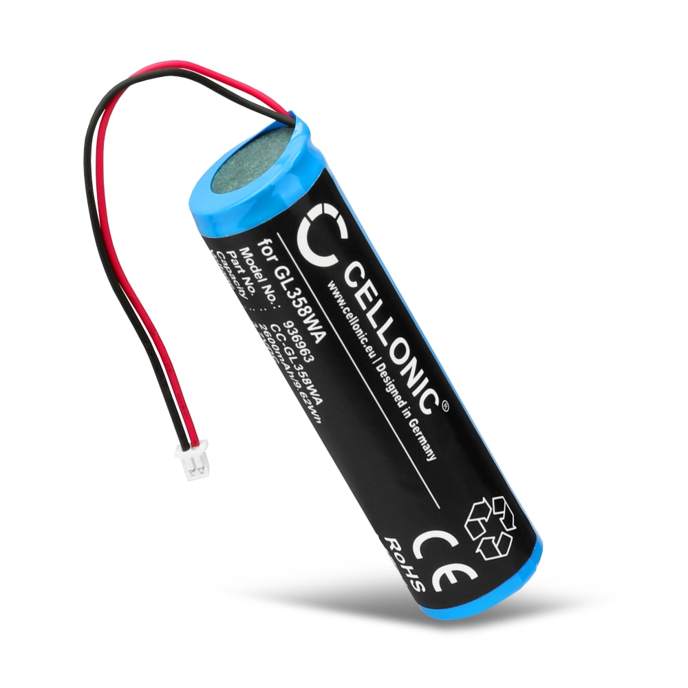 GL358WA Batteri til DJI Phantom 3 Standard Remote Controller 2600mAh Udskiftning af batteri GL358WA Fjernbetjening