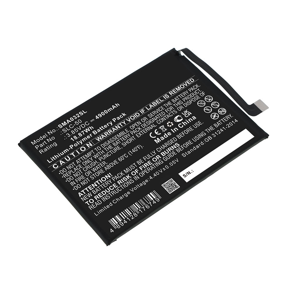 SLC-50 Battery for Samsung Galaxy A03 Core (SM-A032) Smartphone / Phone Battery Replacement - 4900mAh