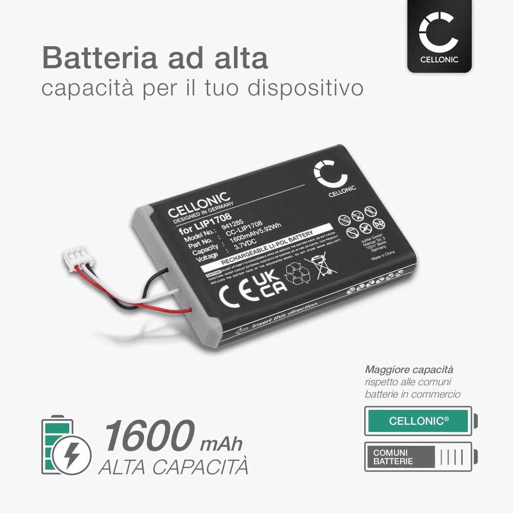 Batteria Sostitutiva Sintech Per Controller PS5 DualSense – 11334 – Nuova - Foto 4
