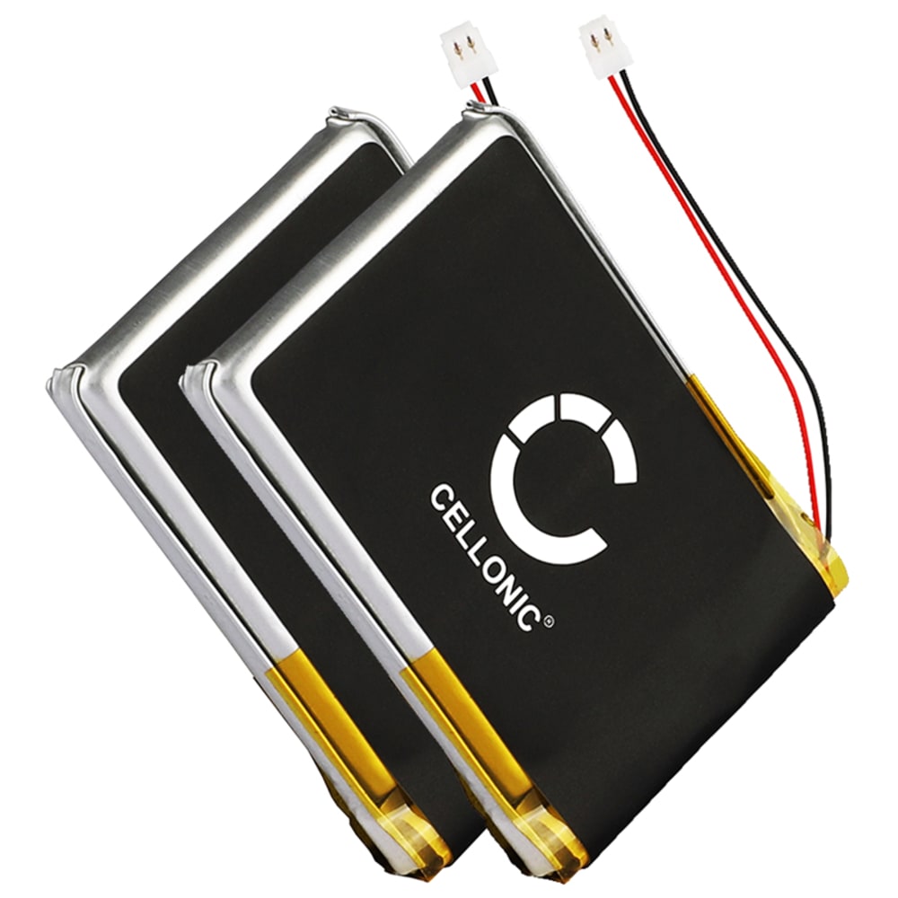 2x Batteri for Jabra Pro 9470, 9450, 9460, 9400, 9465 14192-00,AHB412434PJ (230mAh, 3.7V) fra CELLONIC