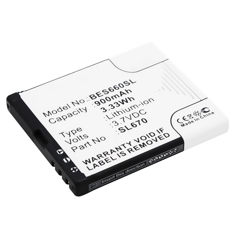 BS-18 Battery for Bea-fon SL670 / myPhone Flip 3 Smartphone / Phone Battery Replacement - 900mAh