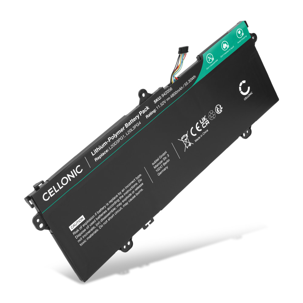 Batteri for Lenovo 14w Gen 2, 14e Chromebook Gen 2, IdeaPad 3 Chrome 14APO6 4800mAh fra CELLONIC