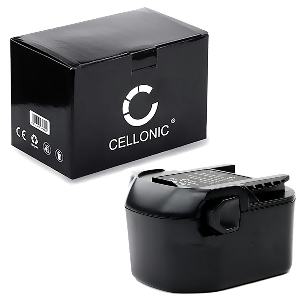 Batterie pour AEG BS 12G, BSB 12G, FL 12, BS 12 G, BSS 12 RW, BSS 12RW, BBM 12 STX-R, BS 12 X-R 12V NiMH 3300mAh de CELLONIC