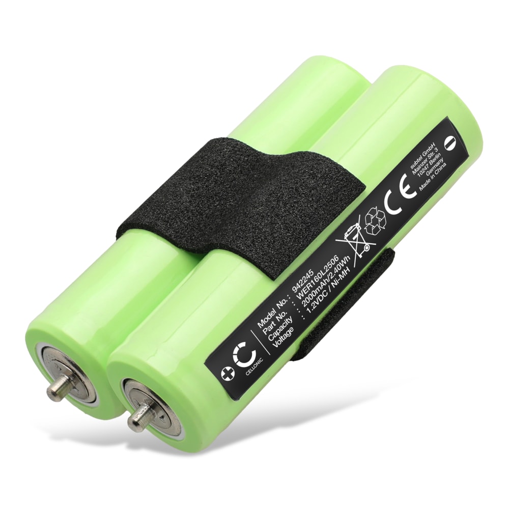 Batteri for Braun TriControl 4745, 4775, Flex XP 5775, 5663 Smart Control3 4815, 4845 2000mAh fra CELLONIC