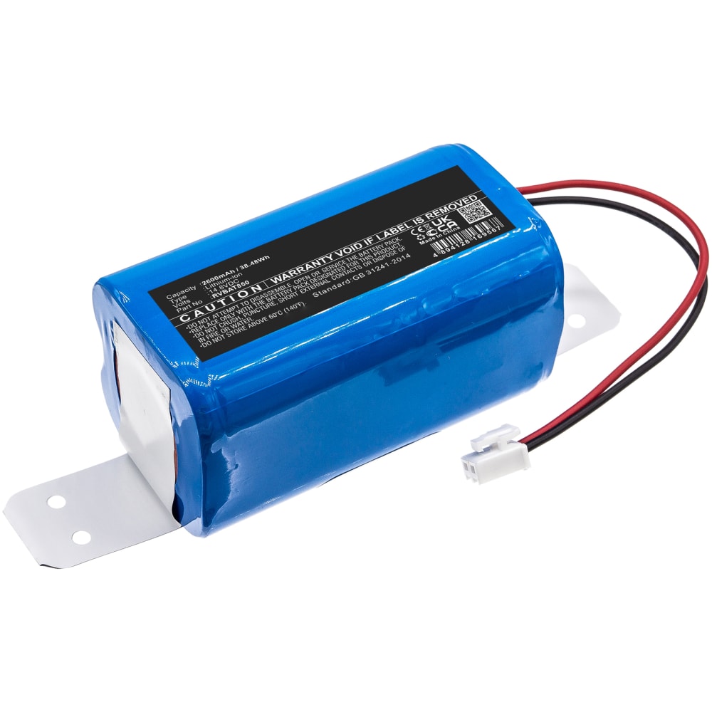 Battery for Shark ION Robot Vacuum R71, R72, R75, R76, R85 2600mAh from CELLONIC