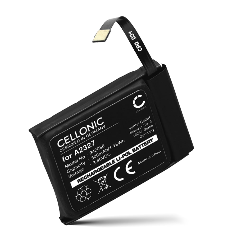 Batteri for Apple Watch 6 - 44mm 300mAh fra CELLONIC