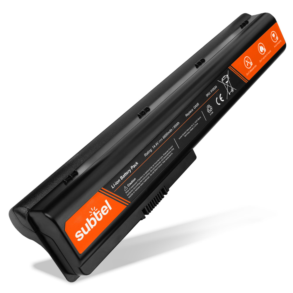 Batteri til HP Pavilion dv7-1000 / dv7-2000 / dv7-3000 / Pavilion dv8-1000 bærbar PC – 6600mAh