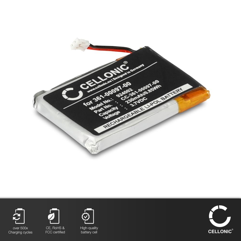 Battery for Garmin Fenix 5, Fenix 6X, Fenix 6X Pro, Approach S60