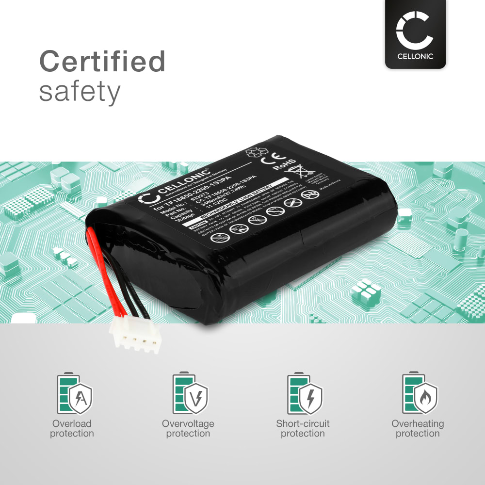 2600mAh Replacement Battery For Marshall Stockwell Speaker – CW Battery TF-2200-1S3PA-1099151