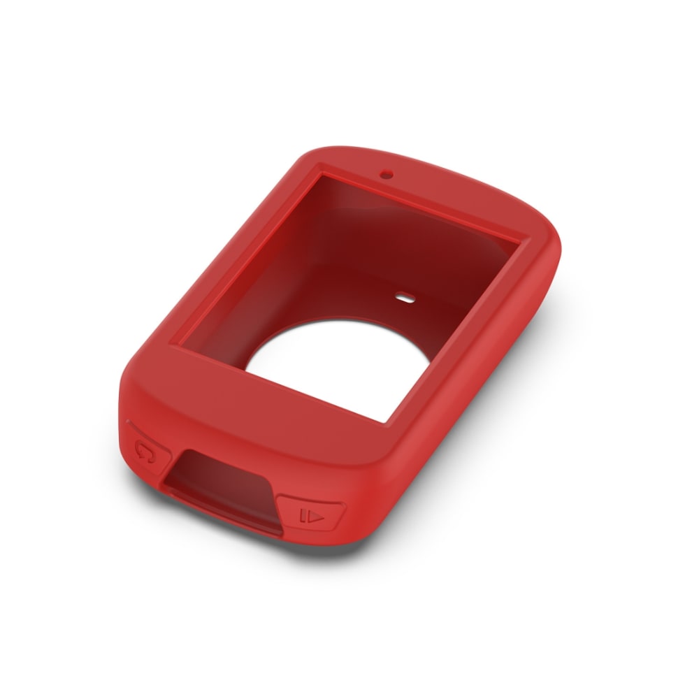 subtel® Funda Garmin Edge 830, Funda de Silicone para dispositivos GPS bicicleta - Funda protectora en rojo Back Cover Bumper Case Shockproof