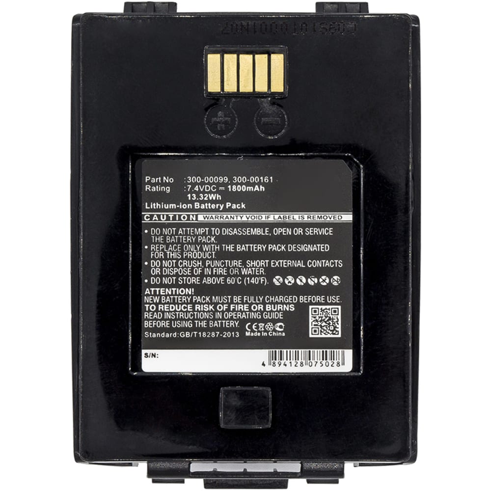 Batteri for Sepura SRH3500, SRH3900, SRG3500, SRH3800, SRP2000 sGPS, SRC3300, SRM3500, SRP3000, SRM3, SRP2000.1.1, SRP2000ES, SRP2000KS 7.4V 1800mAh Lithiumion fra CELLONIC