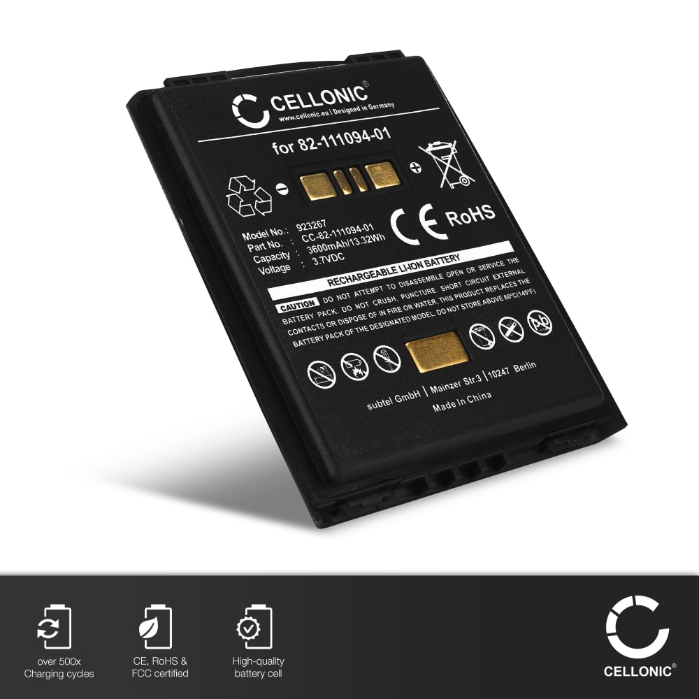 Akku Ersatz Für Symbol BTRY-MC55EAB02 - 3600mAh Li-Ion Für PDA Scanner
