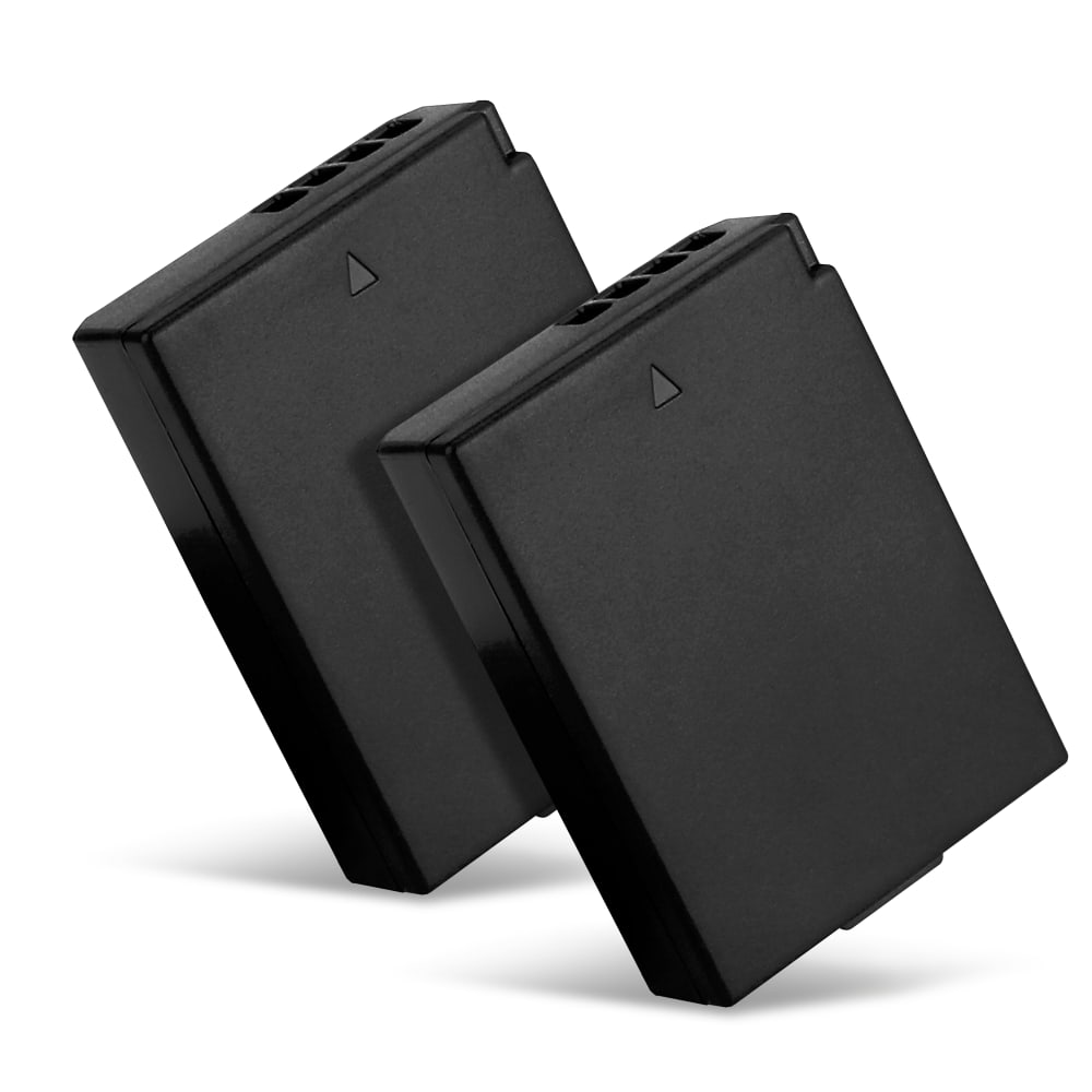 2x Batteri for Canon EOS 1300D, EOS 1100D, EOS 1200D, EOS Rebel T3 EOS Rebel T5, EOS Kiss X50 X70 X80 - LP-E10 (1020mAh) reservebatteri