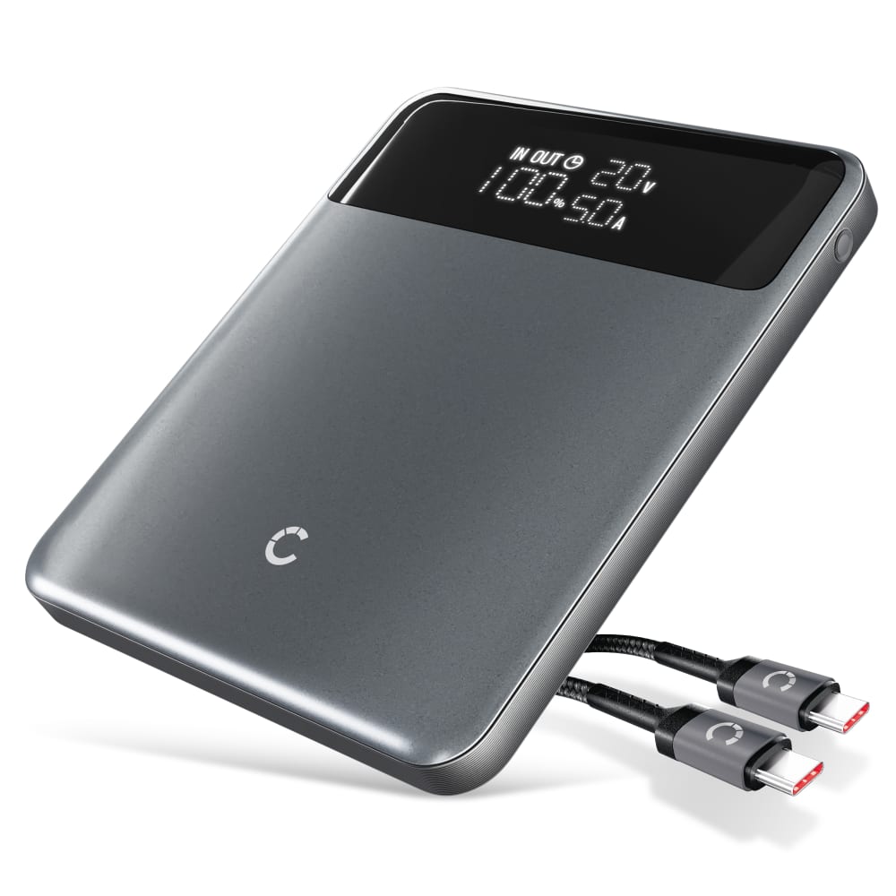 Batterie externe 20000 mAh pour portable, USB-C 100 W