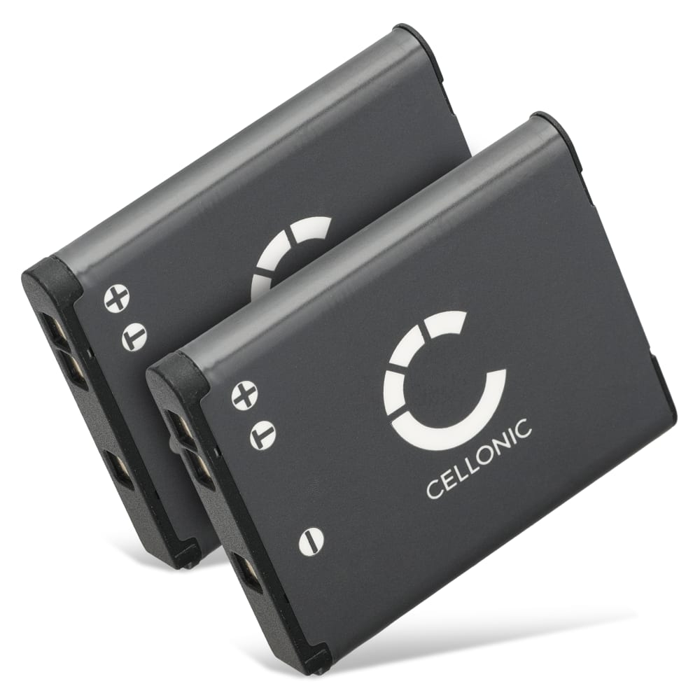 2x Batteri for Nikon CoolPix W150 W100 S6900 S3500 S3100 S33 S3300 S4300 S2600 ENEL19 Kameraer 700mAh fra CELLONIC