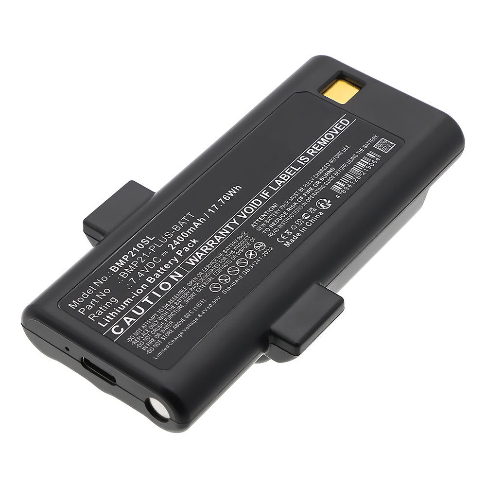 Batteri til Brady BMP21‑Plus, BMP21‑Lab, M210, M210-Lab G6120161 (2400mAh, 7.4V) fra CELLONIC