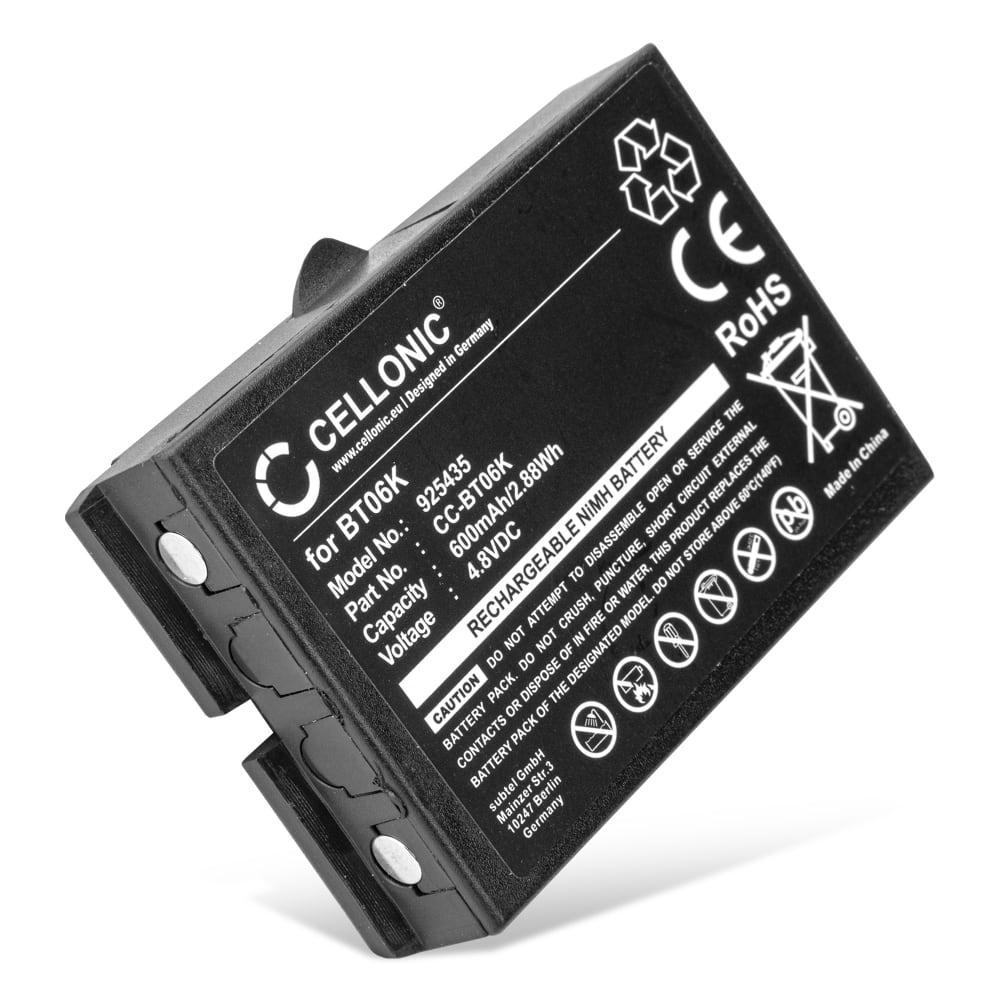 Batteri for Ikusi TM70, Ikusi T70-1, Ikusi T70-2, Ikusi T71, BT06K 600mAh fra subtel