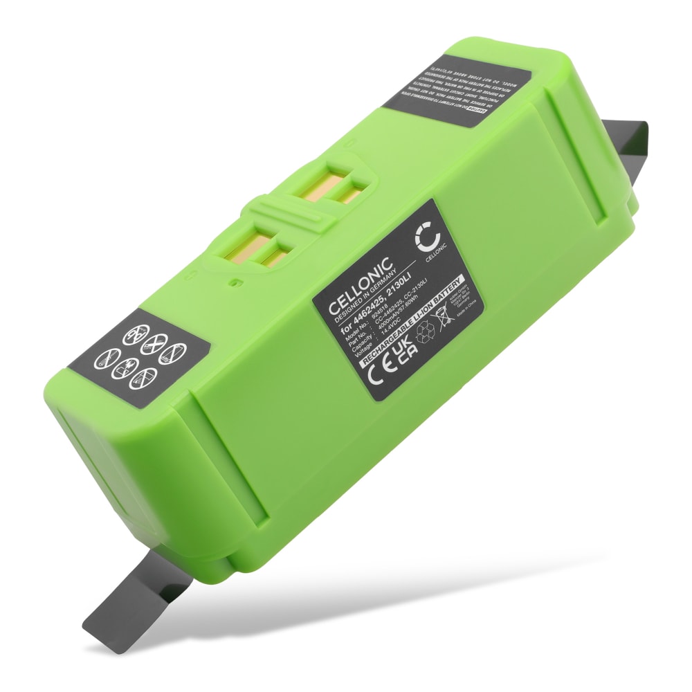 Accu voor iRobot Roomba 980, 960, 671, 675, 681, 896, 696, 680, 615, iRobot 4462425 4000mAh van CELLONIC