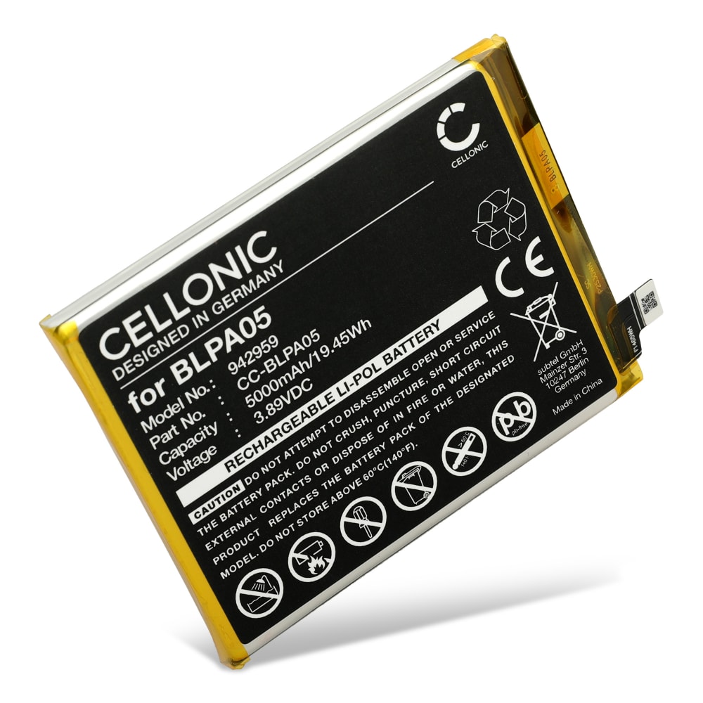 Batteri BLPA05 for Oppo Reno10 5G, CPH2531 - 5000mAh fra CELLONIC