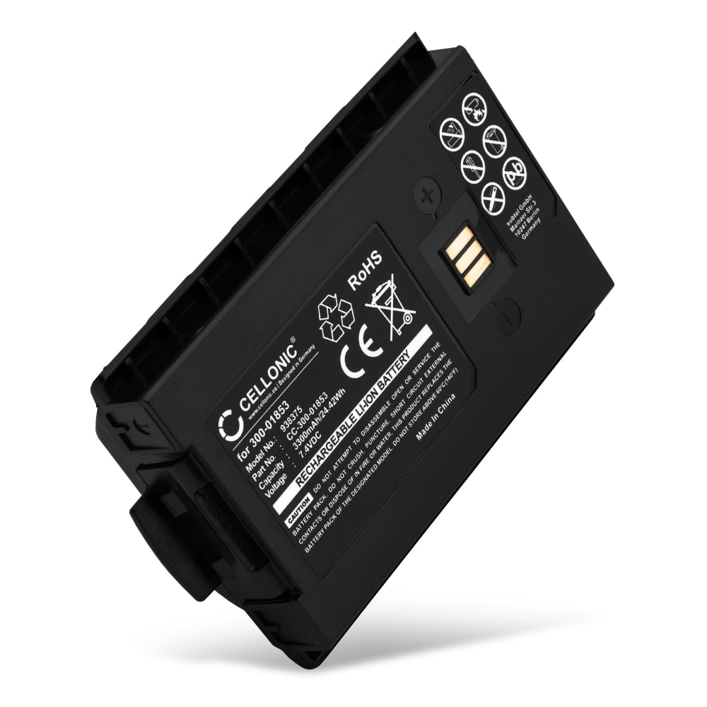 300-01853 Ersatz Akku für Sepura SC20, SC2020 - Funkgerät Ersatzakku 3300mAh, Zusatzakku Batterie  Funktelefone / Satellitentelefon