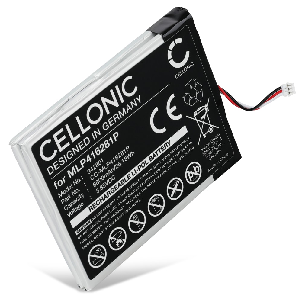 Batteri for EZVIZ DP1S 6800mAh fra CELLONIC